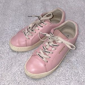 Pink Coach Sneakers